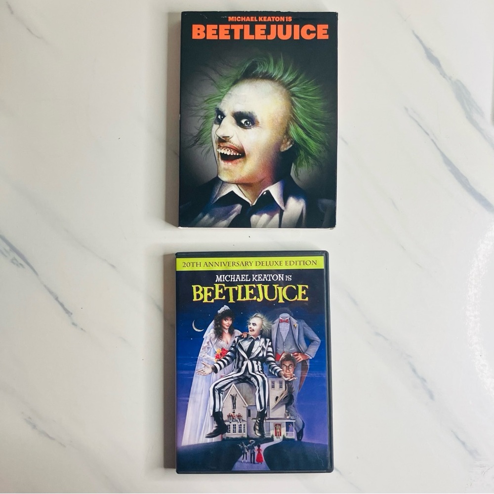 Set of 2 Beetlejuice DVD Set
